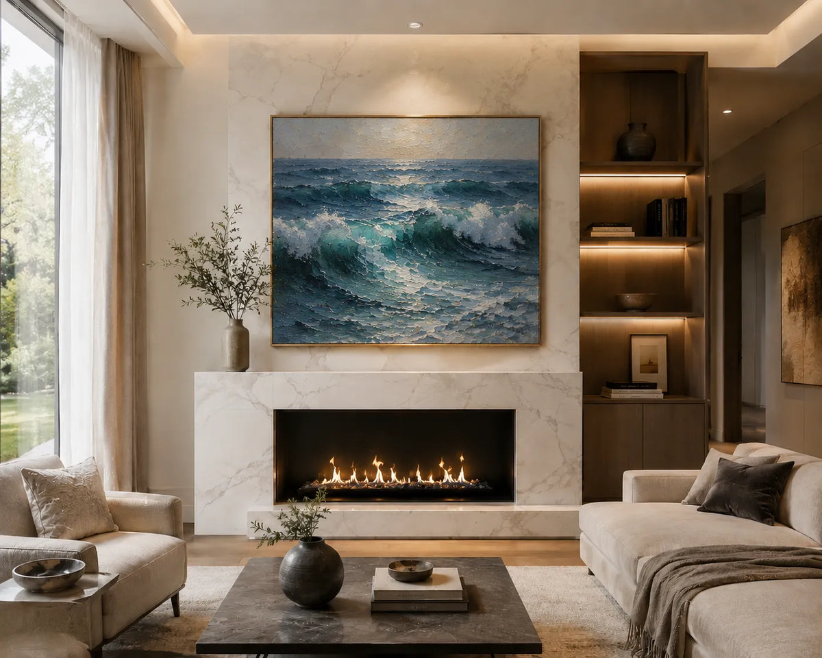 Rosemary Art handmade oil painting for home decor and investment collection