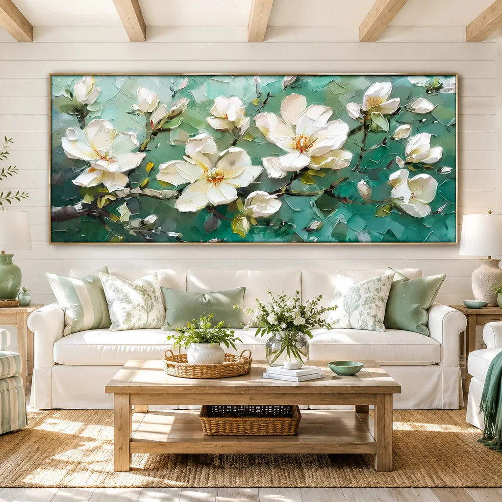 Floral Abstract Painting