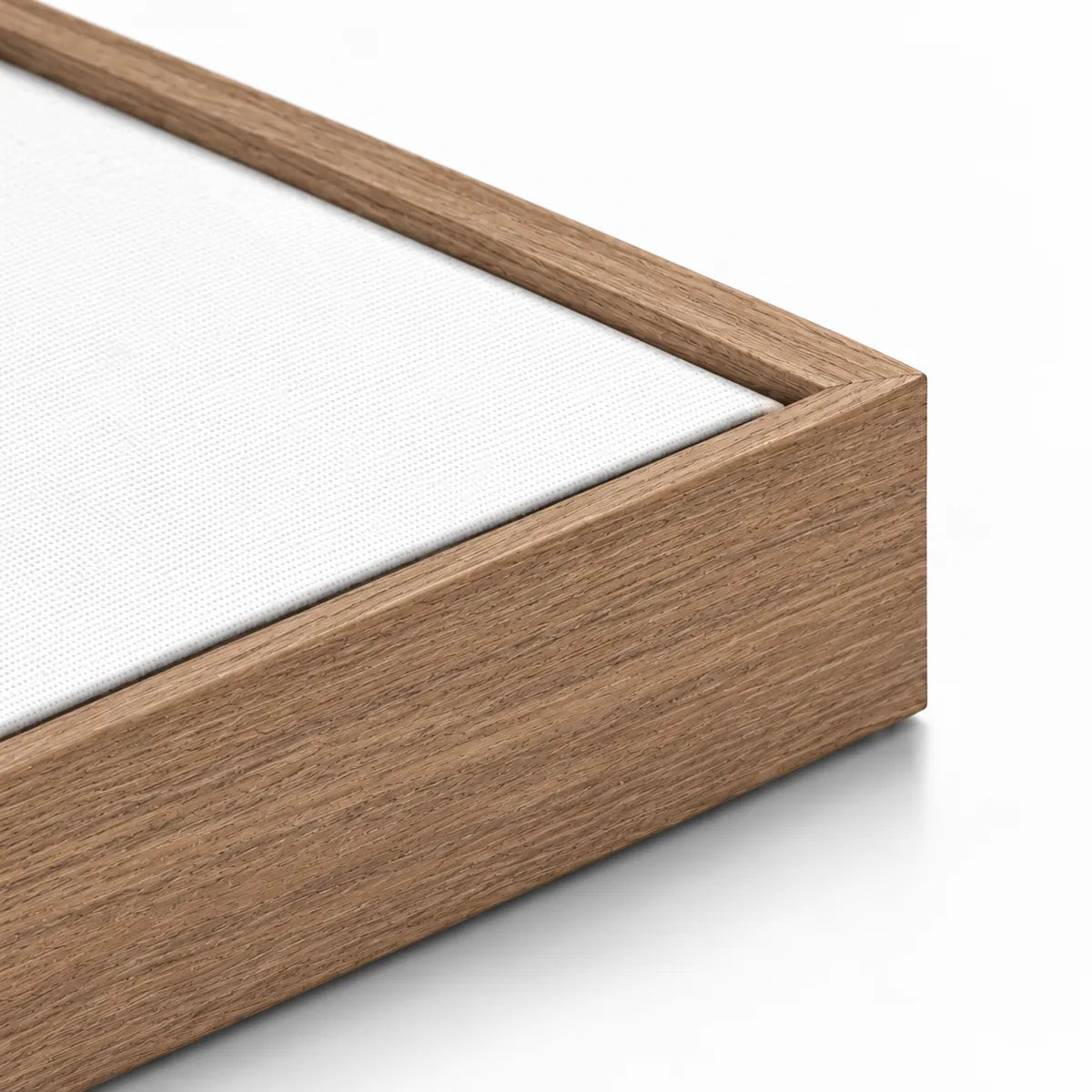 Light Coffee Frame corner and finish detail