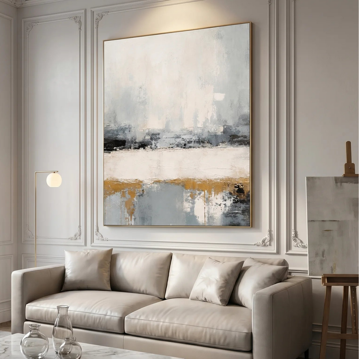 Winter Landscape Painting AA#3025 — Existing room preview room preview