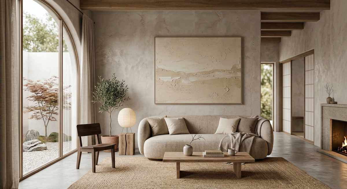 Embracing Wabi-Sabi Wall Art: The Timeless Elegance of Japanese Minimalism | Rosemary Art Home Aesthetics