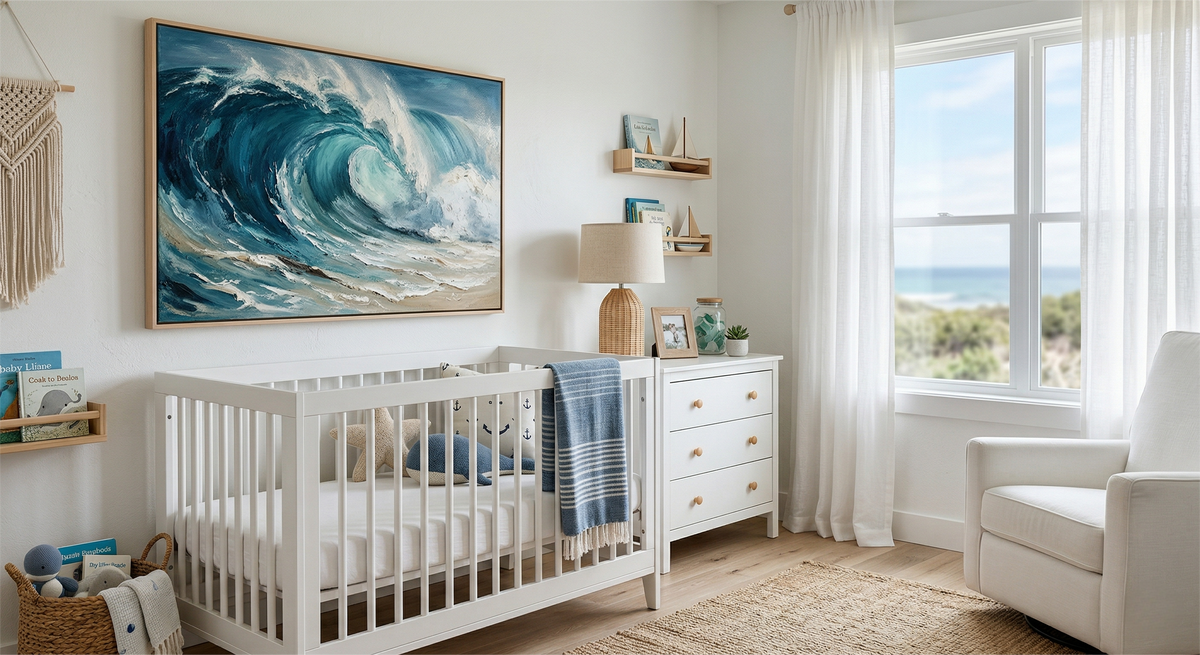 Embrace the Sea and Nature's Breath: Elevate Your Summer Home Aesthetic with Rosemary Art