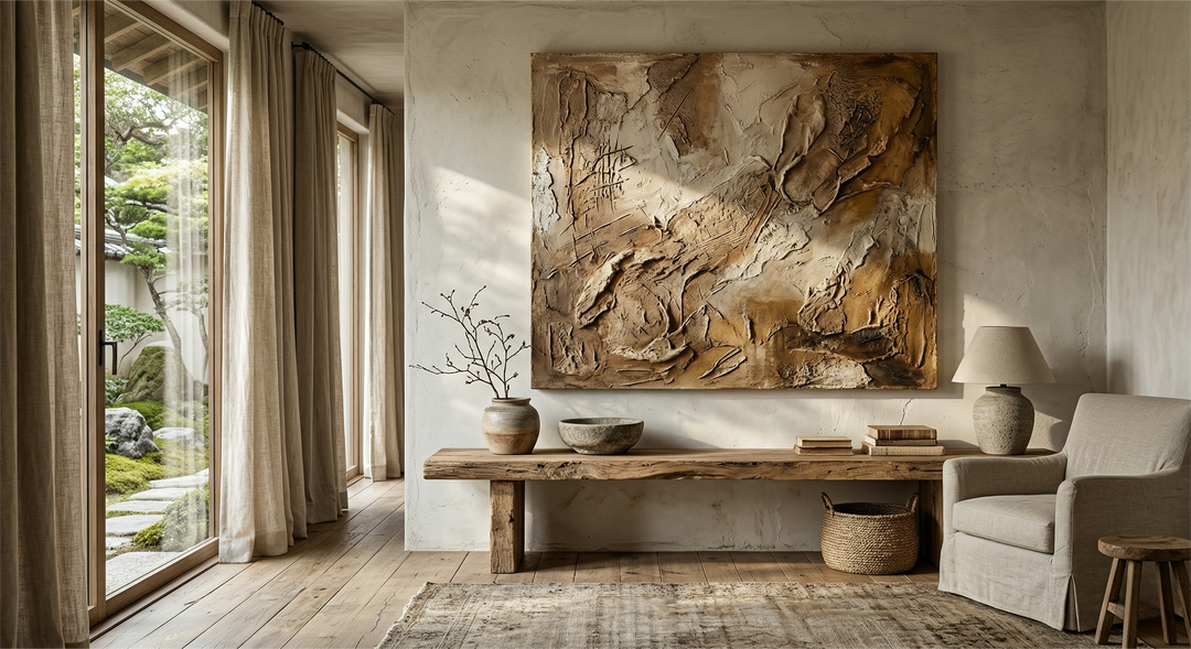 What is Wabi-Sabi Art? The Ultimate Home Decor Guide | Rosemary Art Aesthetics