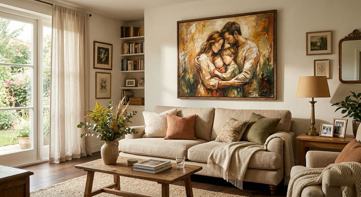 Creating a Space of Love and Meaning: The Art of Choosing the Perfect Home Wall Art | Rosemary Art Aesthetics