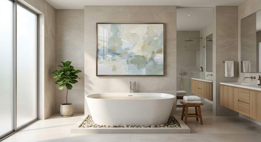 Don't Let Your Bathroom Be an Aesthetic Dead Zone: The Ultimate Guide to Bathroom Wall Art | Rosemary Art Aesthetics