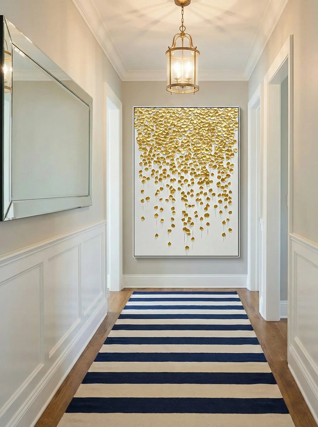 The Vertical Advantage: How to "Raise" Ceilings and Style Narrow Walls with Oil Painting