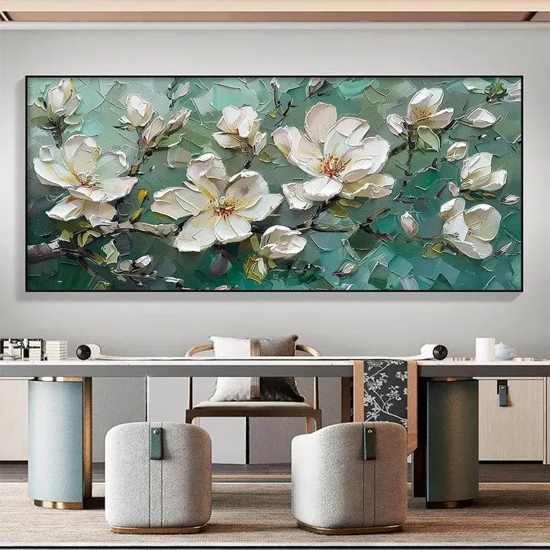 Floral Abstract Painting