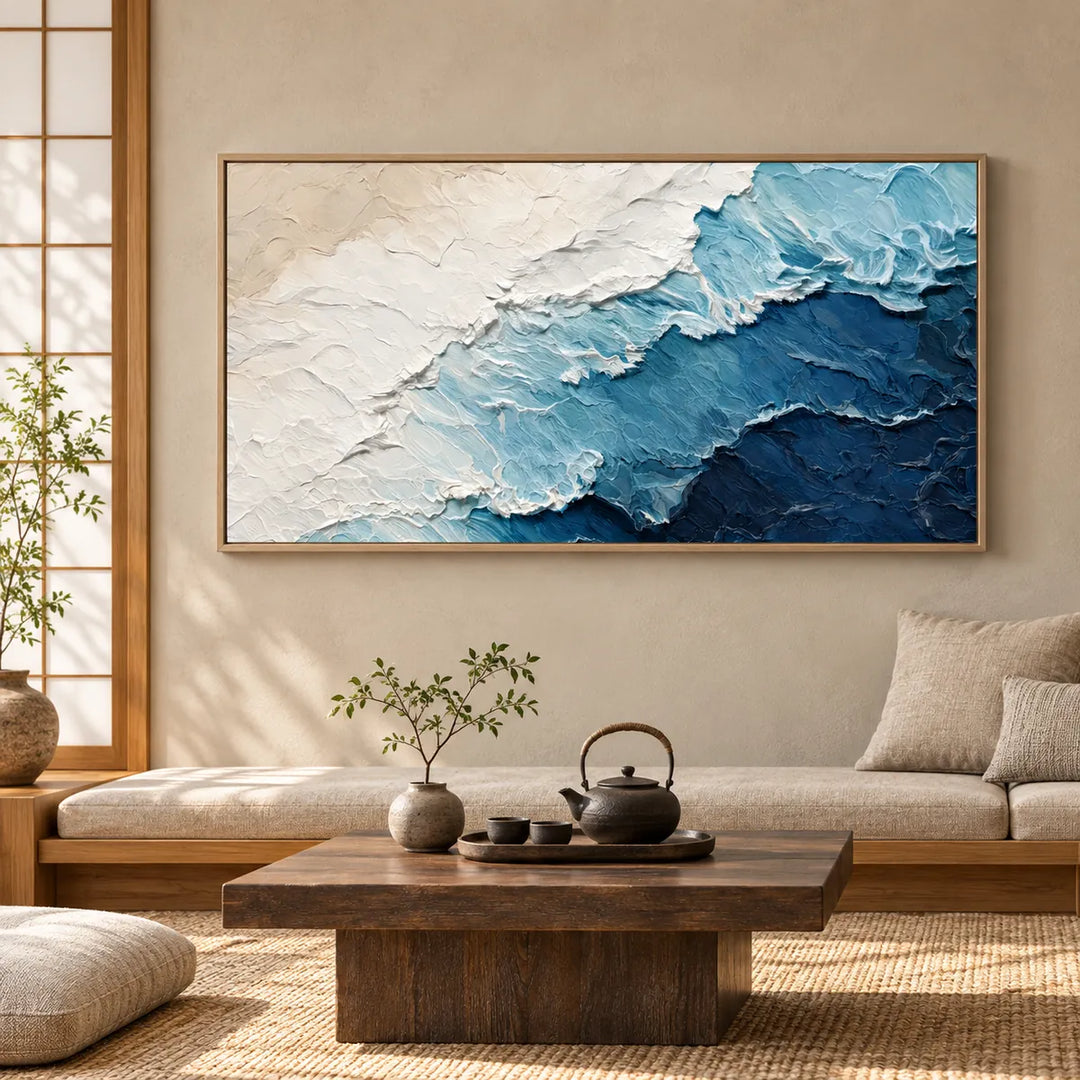 AA2306 wood frame in a distinct closer medium home interior