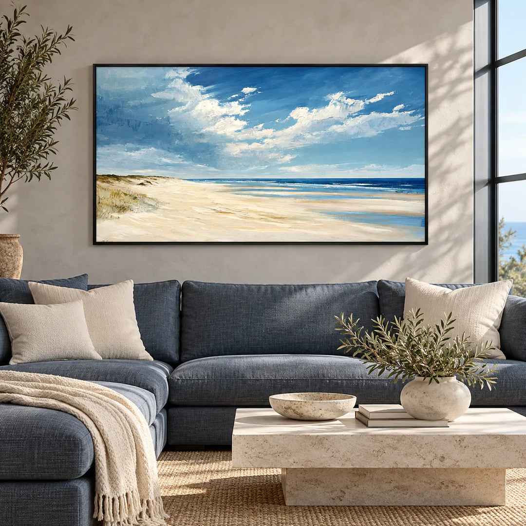 AA2308 black frame in a distinct closer medium home interior