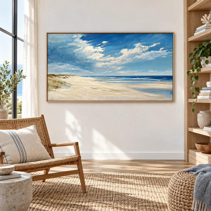 AA2308 wood frame in a distinct closer medium home interior