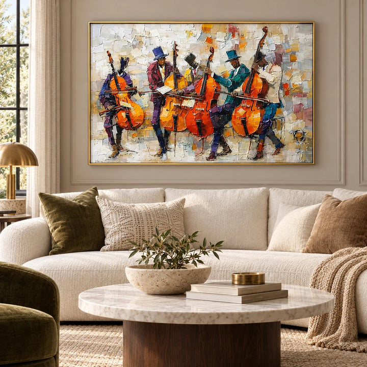 AA2309 gold frame in a styled home interior, approved medium scene