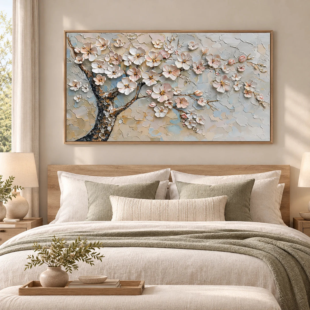 AA2312 wood frame in a styled home interior, approved medium scene