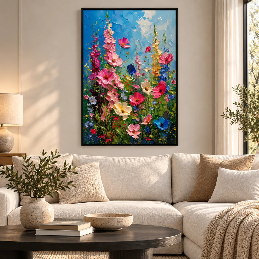 AA2321 black frame in a styled home interior, approved medium scene