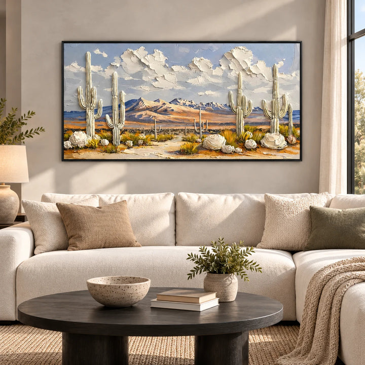 AA2323 black frame in a styled home interior, approved medium scene