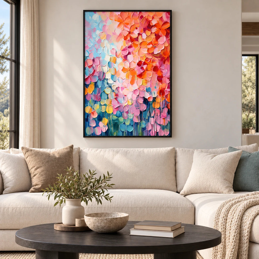 AA2325 black frame in a styled home interior, approved medium scene