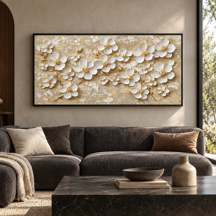 AA2326 black frame in a distinct closer medium home interior
