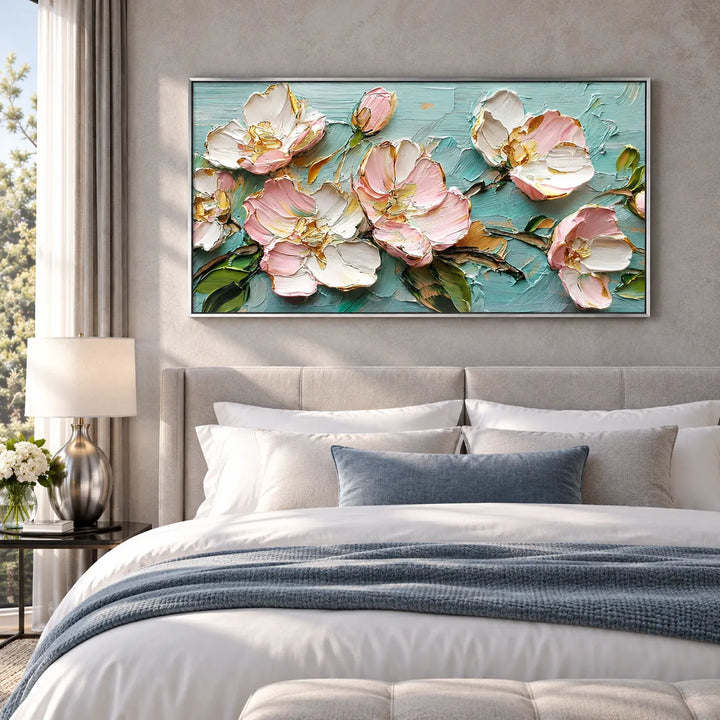 AA2327 silver frame in a styled home interior, approved medium scene