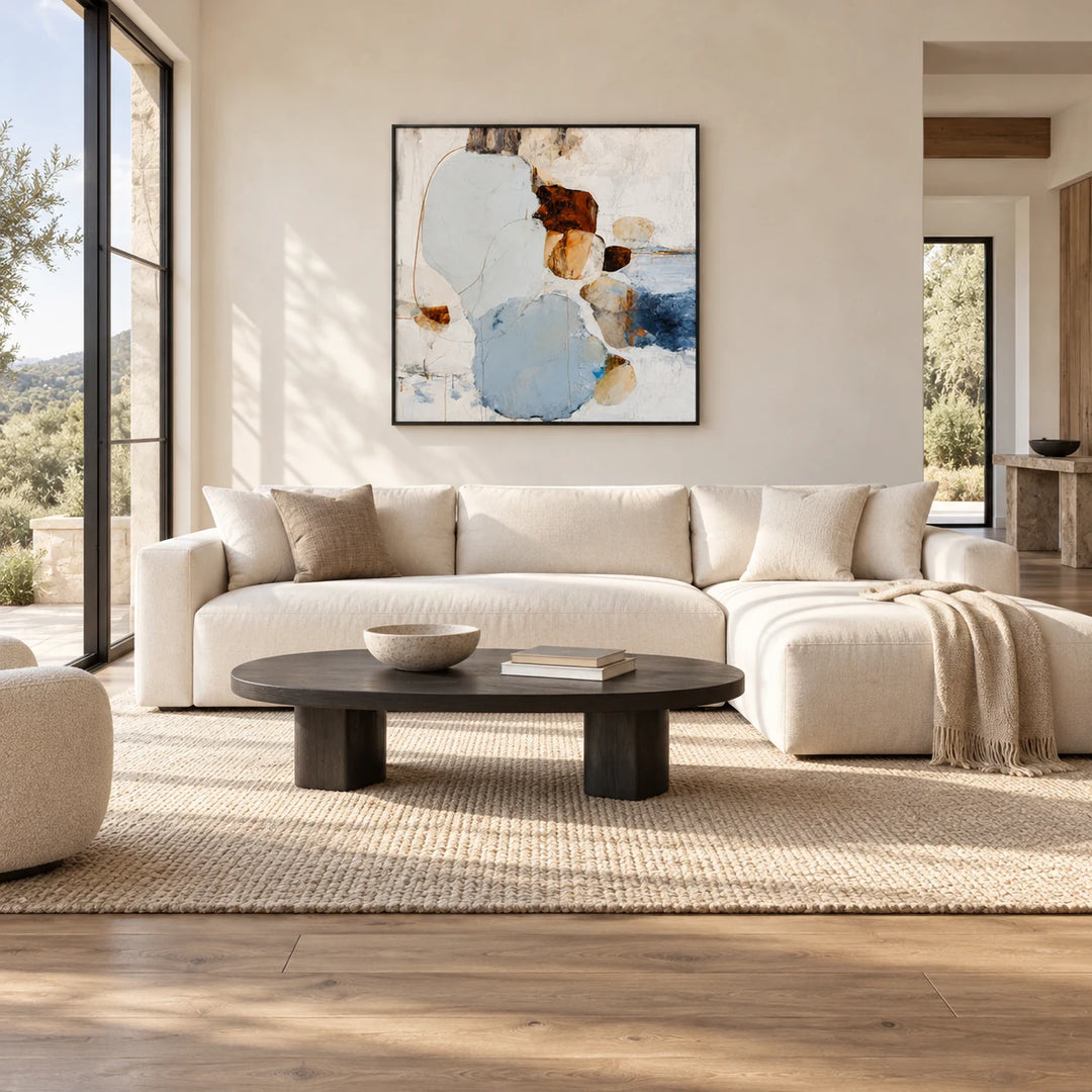 AA3002 black frame in a complete home interior scene