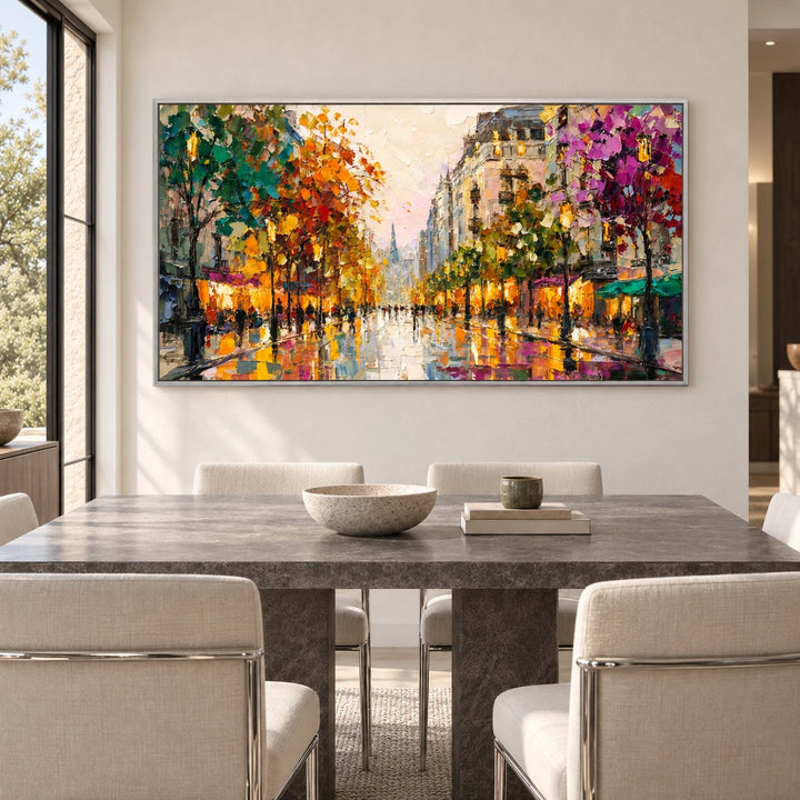 AA3006 silver frame in approved medium home interior