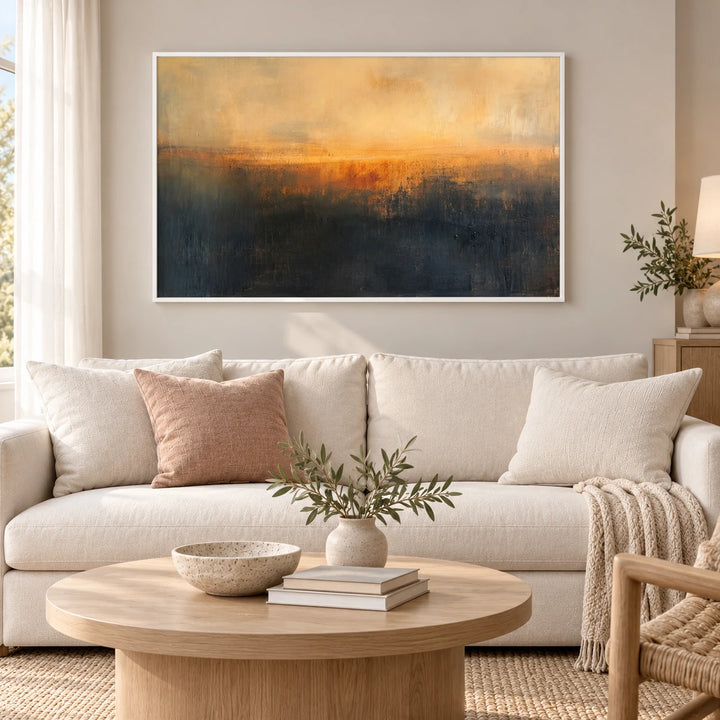 AA3010 white frame in a styled home interior, approved medium scene