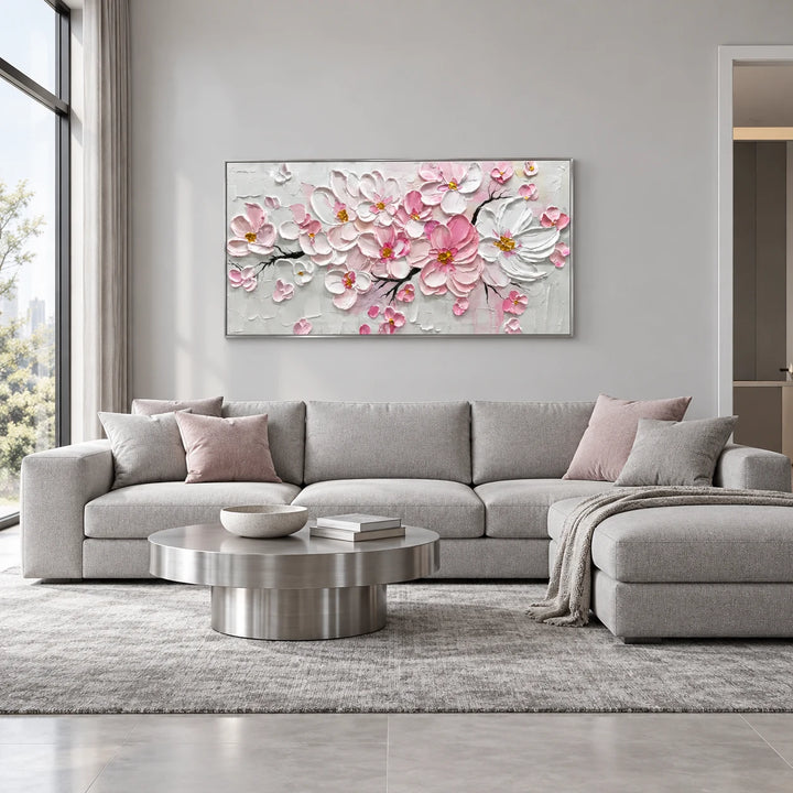 AA3020 silver frame in a complete home interior scene
