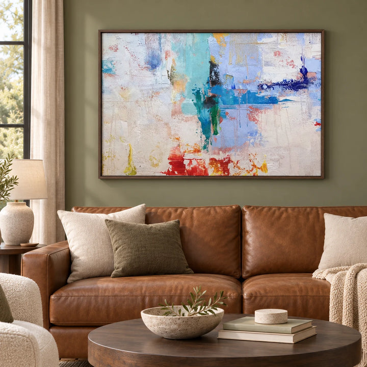 AA3034 dark wood frame, approved medium interior scene
