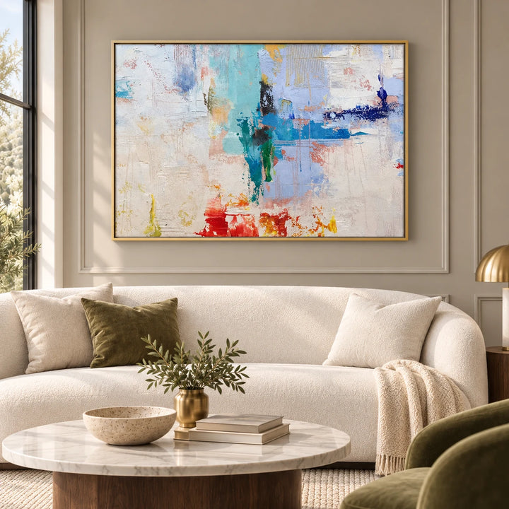 AA3034 gold frame, approved medium interior scene
