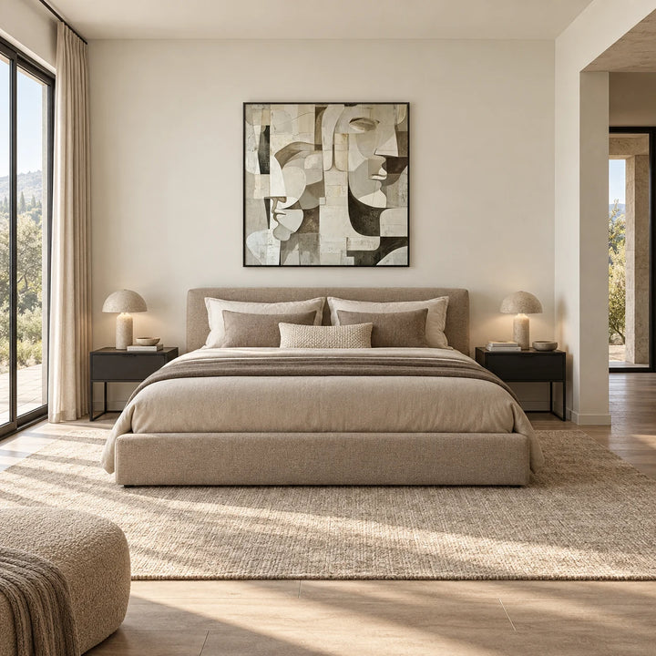 AA3043 black frame in a complete home interior scene