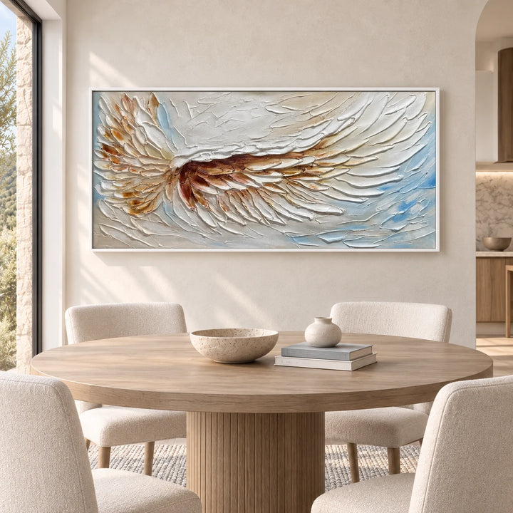 AA3047 white frame in a styled home interior, approved medium scene