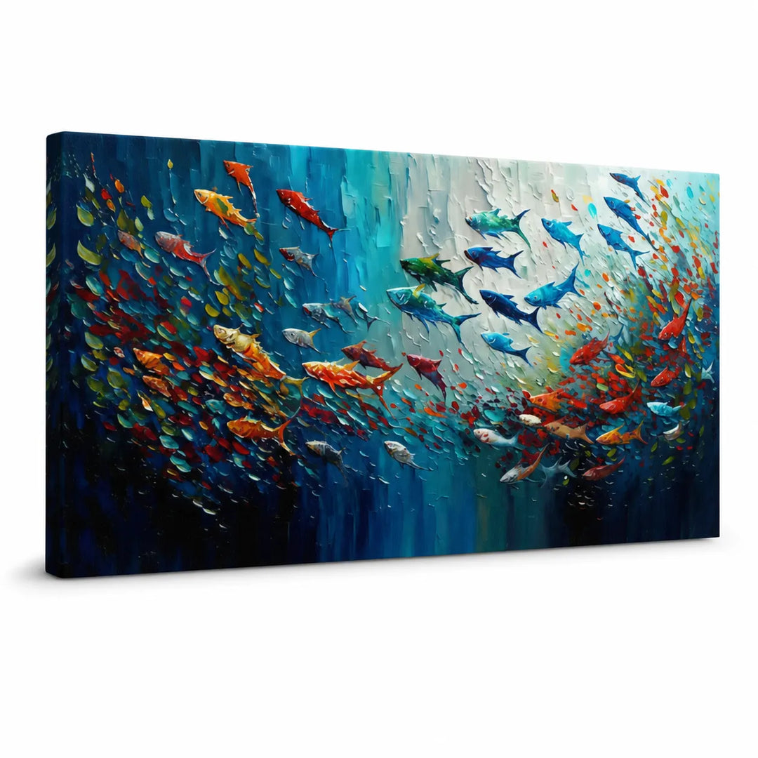 Abstract Fish Painting TA