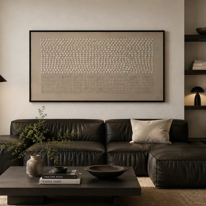 Abstract Geometric Texture Wall Art HM