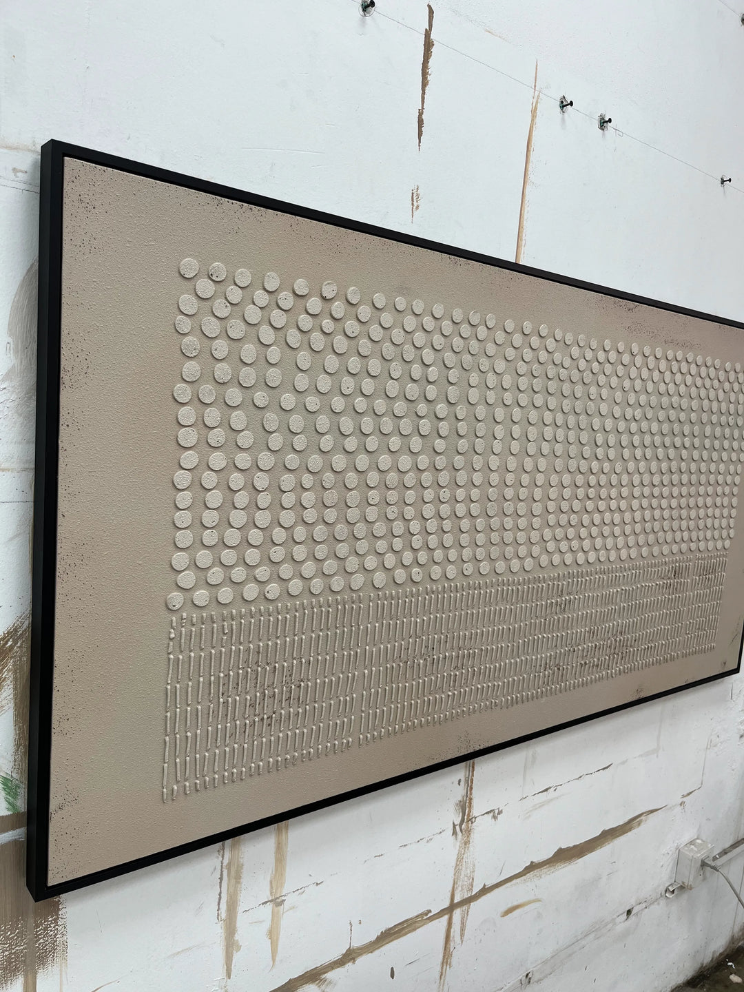 Abstract Geometric Texture Wall Art HM