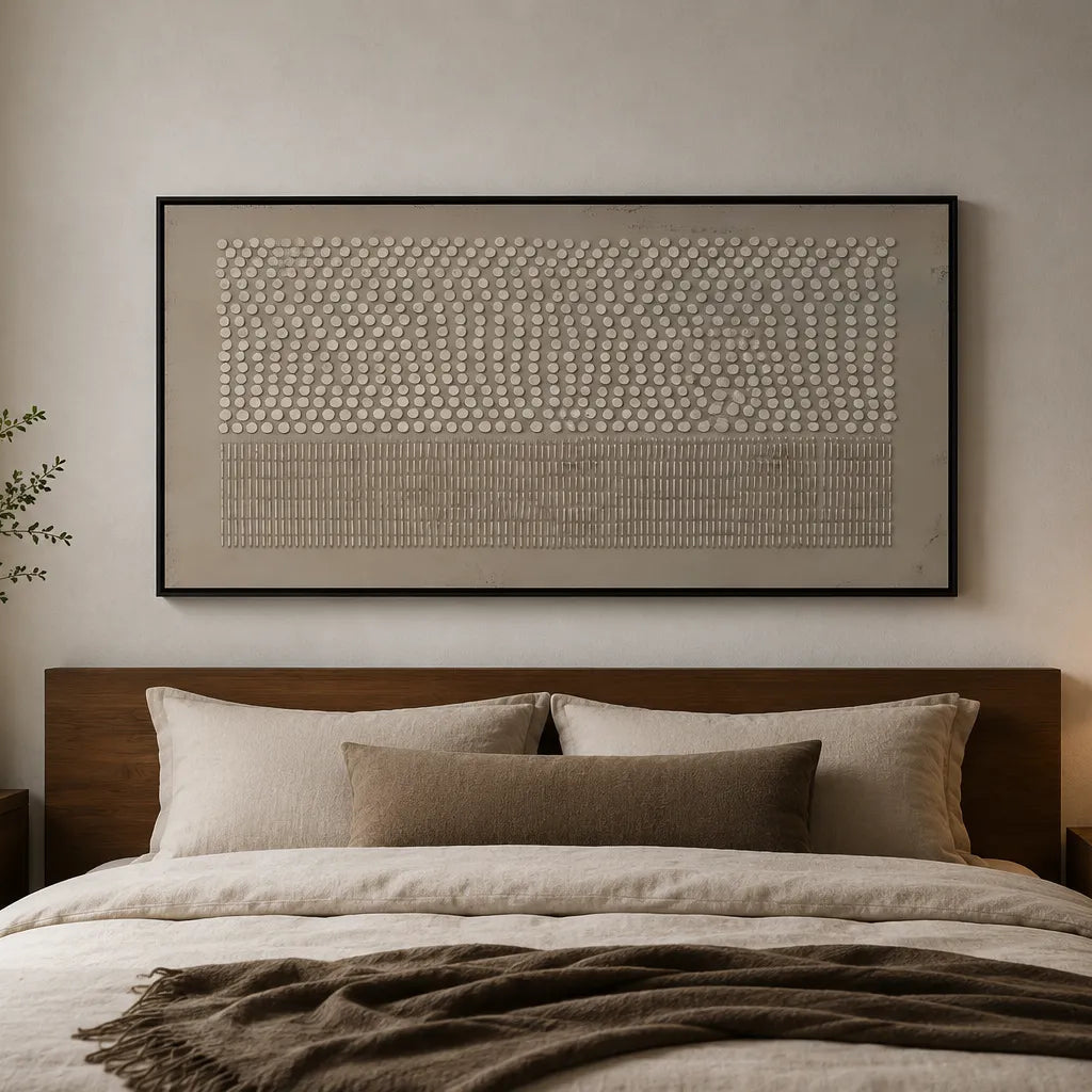 Abstract Geometric Texture Wall Art HM