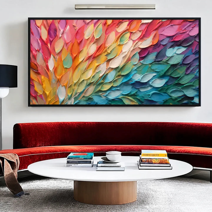 Aurora Bloom - Colorburst Abstract Wall Art Painting MT