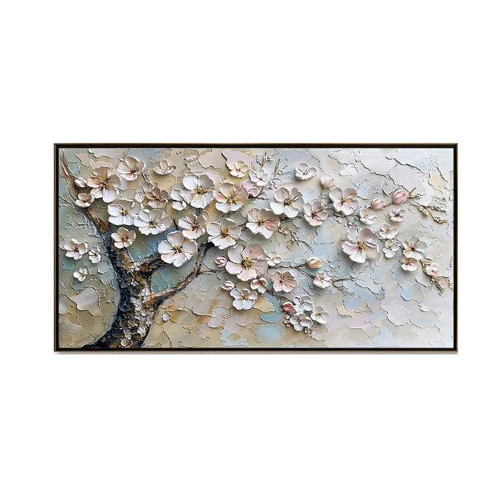 Blossom Branch Textured Painting MT