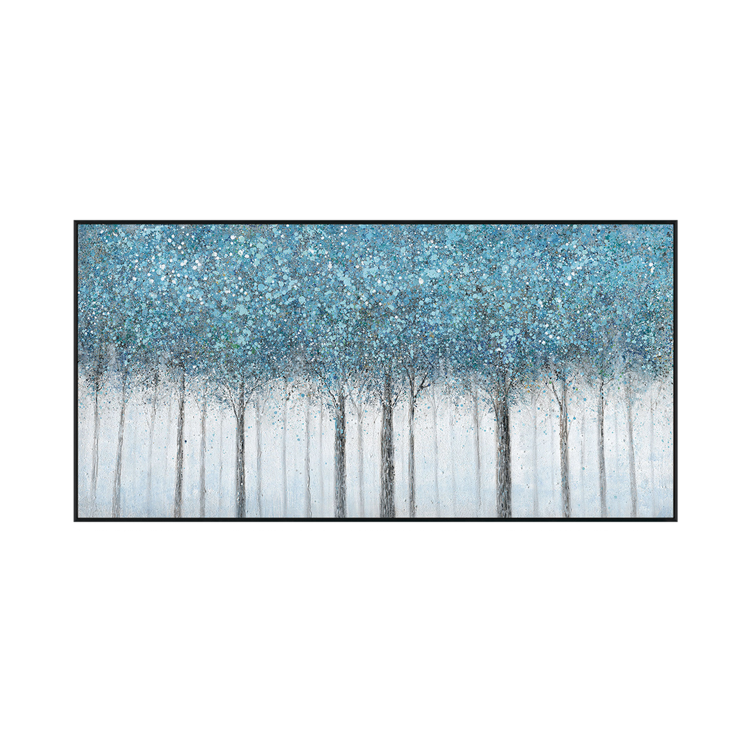 Blue Forest Abstract Painting MT#2637