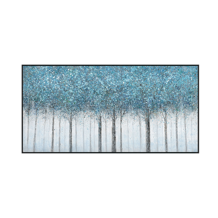 Blue Forest Abstract Painting MT#2637