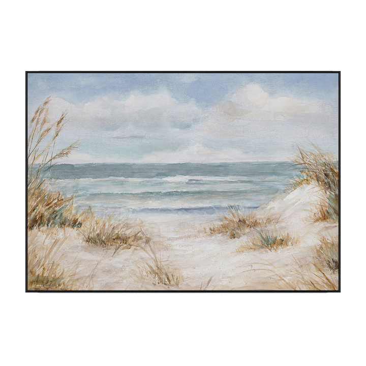 Calm Coastal Seascape Painting MT#2639