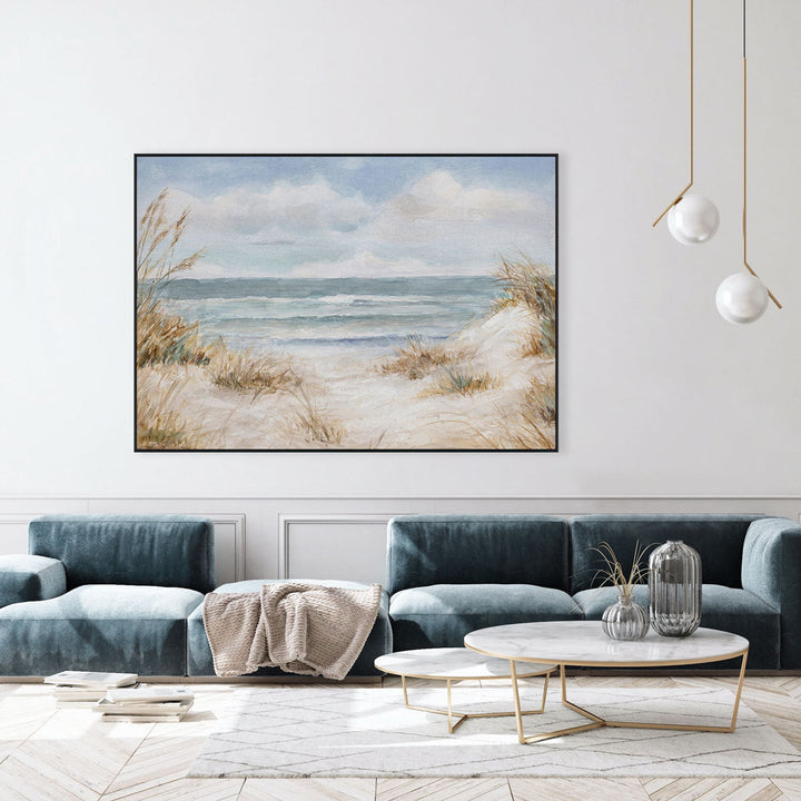 Calm Coastal Seascape Painting MT#2639