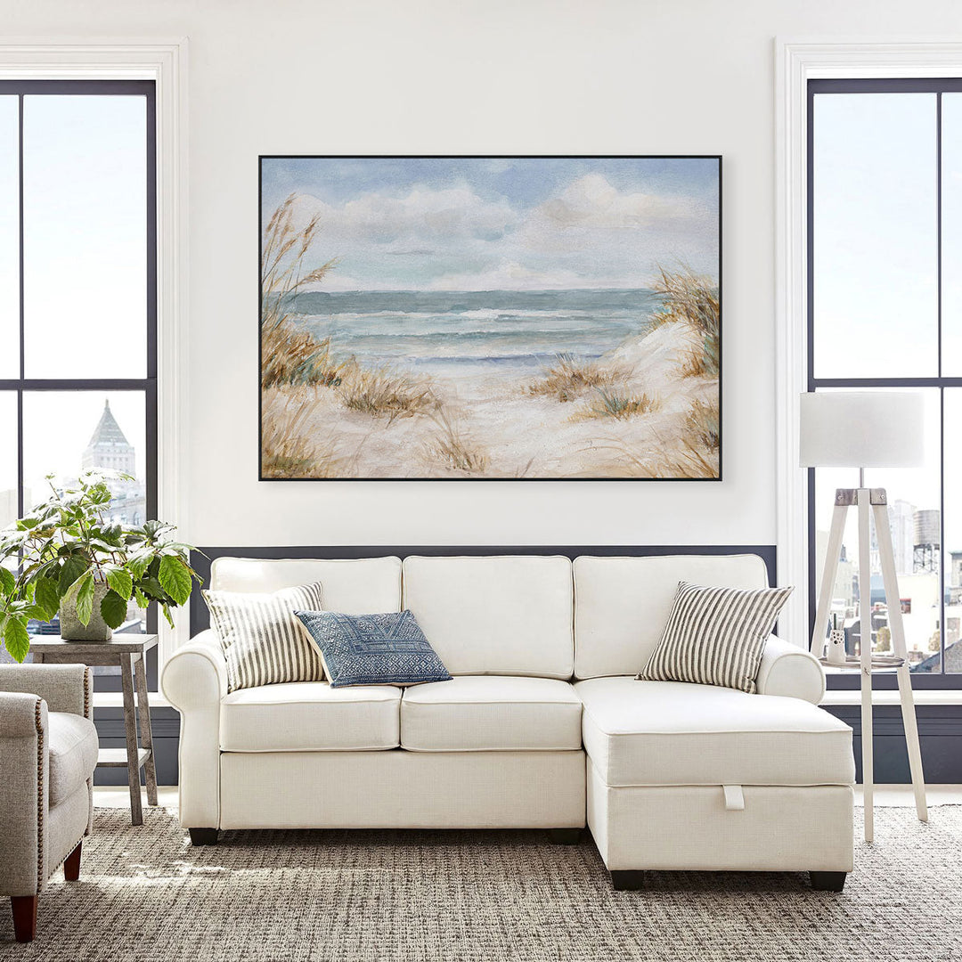 Calm Coastal Seascape Painting MT#2639