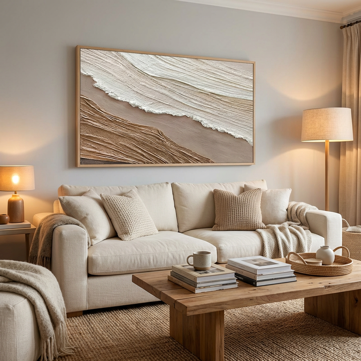 Coastal Abstract Painting TA