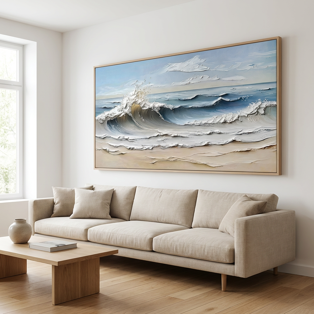 Coastal Breaker Painting TA#3033