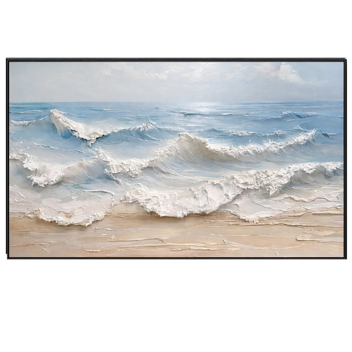 Coastal Textured Seascape Painting TA