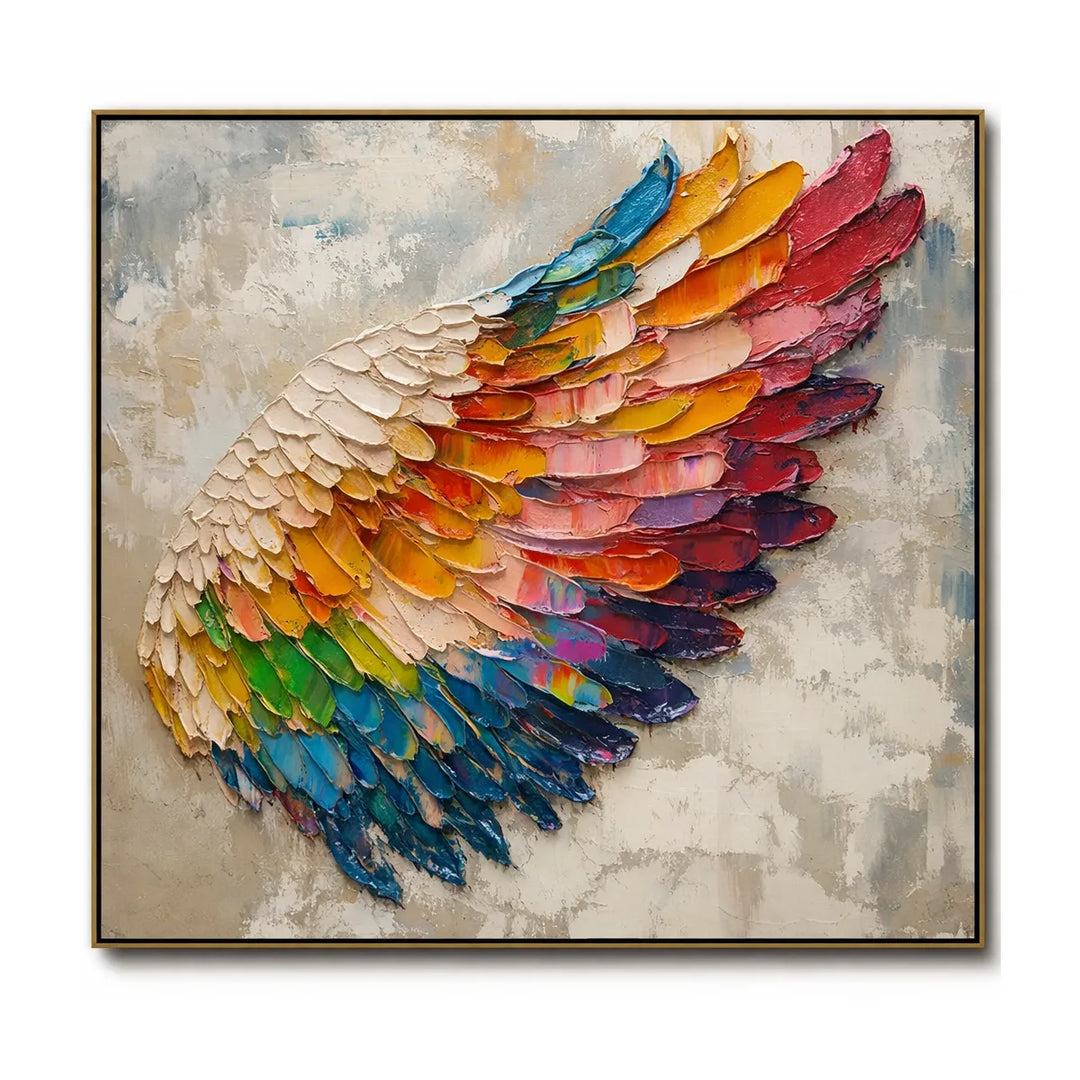 Colorful Textured Abstract Painting TA
