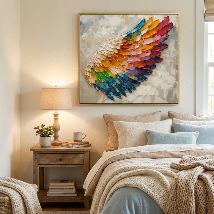 Colorful Textured Abstract Painting TA