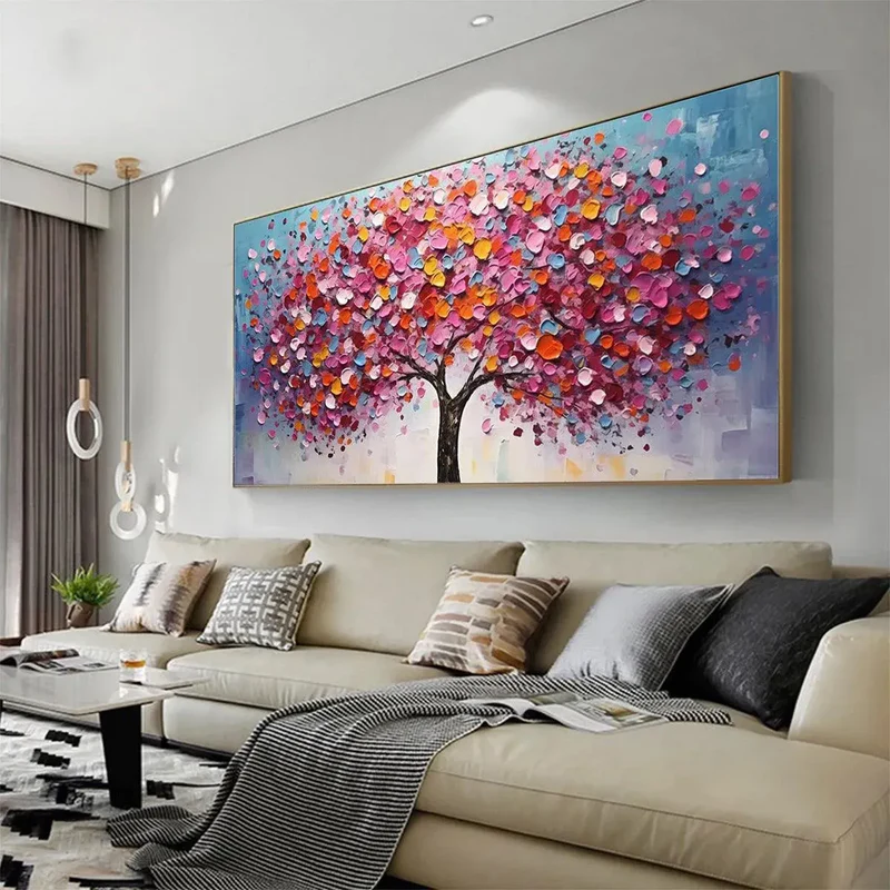 Colorful Tree Abstract Painting MT#2619