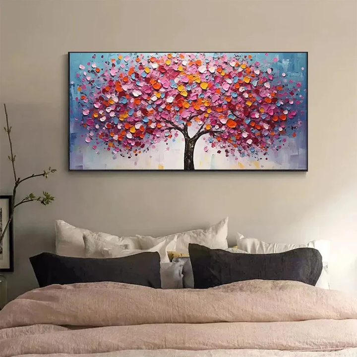 Colorful Tree Abstract Painting MT#2619