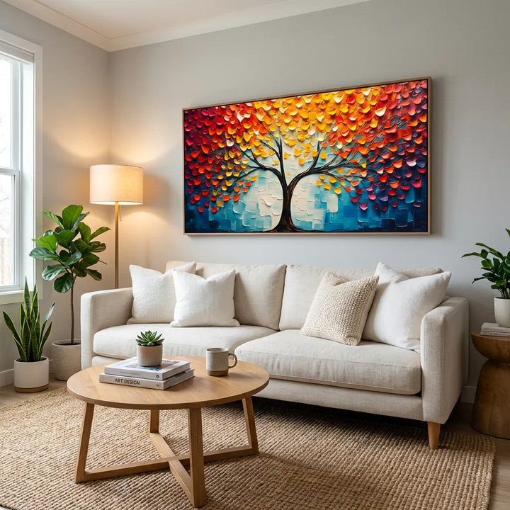 Colorful Tree PaintingTA