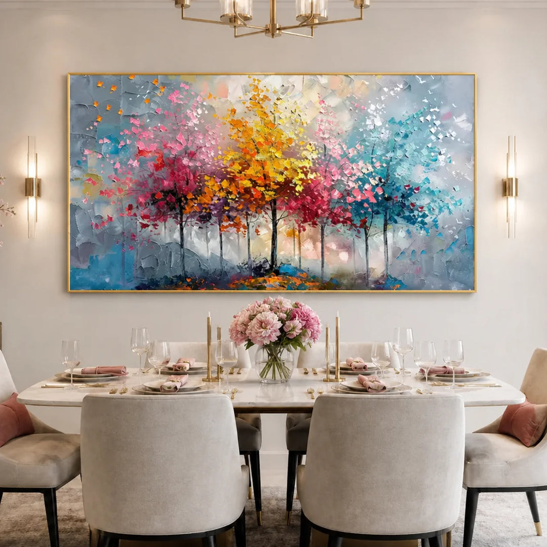 Tableau Arbre Abtait Coloré MT