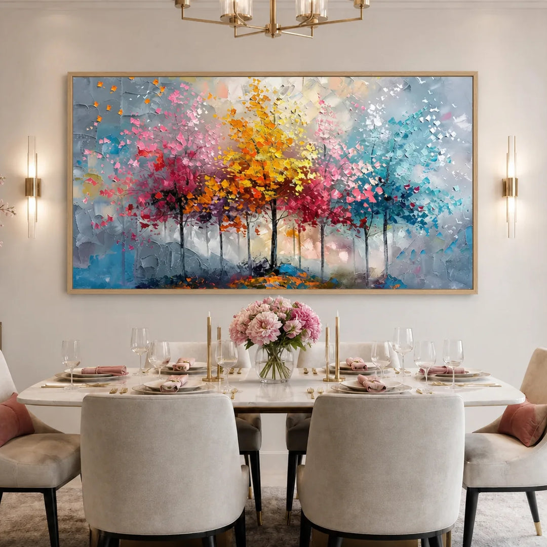 Tableau Arbre Abtait Coloré MT